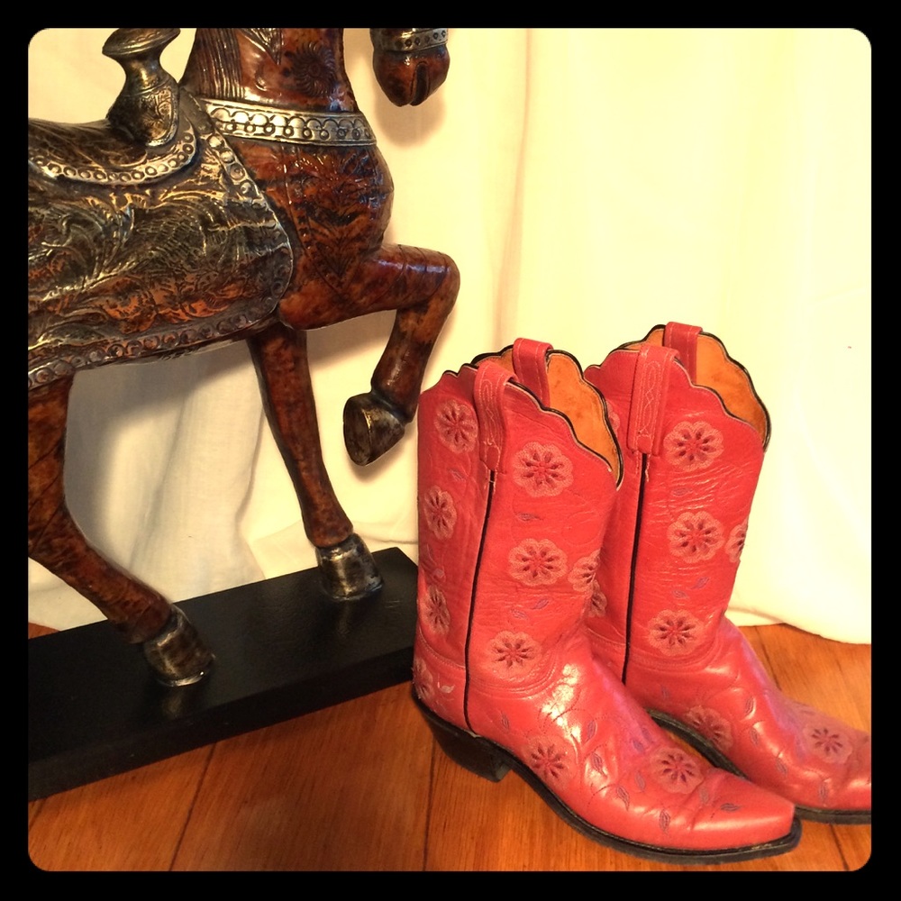 Women's 1883 LUCCHESE Cowgirl Boots 8B